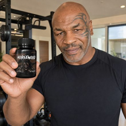 Horsewood customer holding his bottle