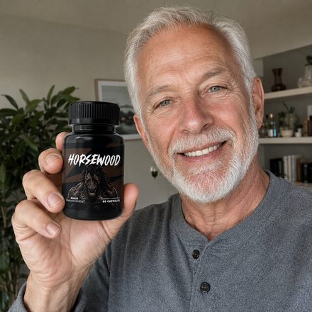 Horsewood customer holding his bottle